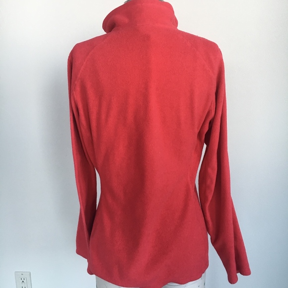 North Face Pink Fleece Quarter Zip - Picture 5 of 8